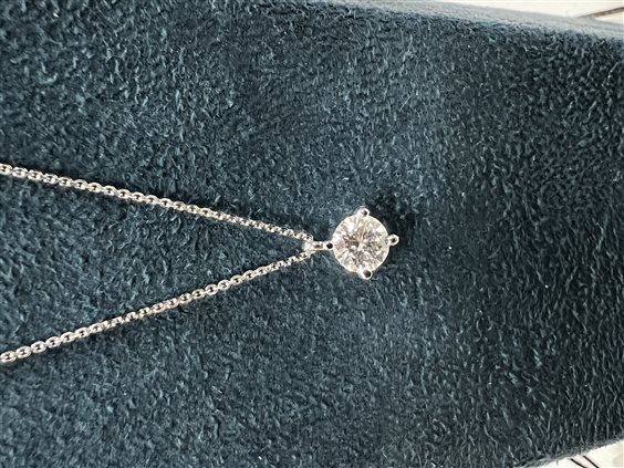 Colgante X-Diamond Mujer in Oro blanco LXD00CL006REBI034 - LXD00CL006REBI034